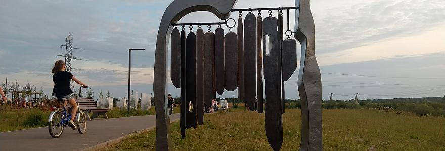 В веряжском парке появилась своя «звонница»