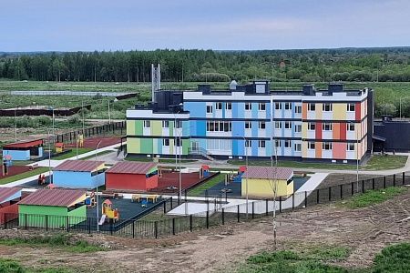 Детский сад в посёлке Волховец будет готов принять детей с января