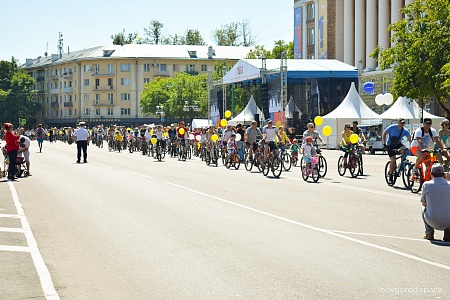 Новгородский велопарад включили в программу празднования Дня города