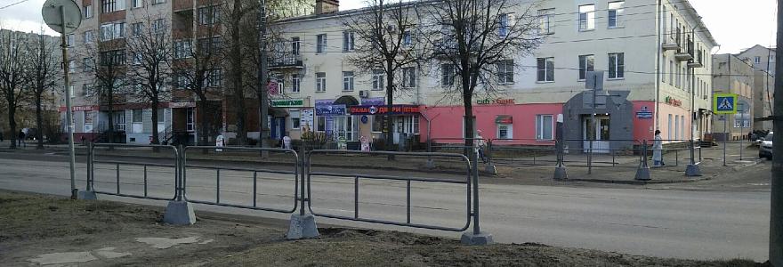 На Большой Санкт-Петербургской ликвидировали пешеходный переход